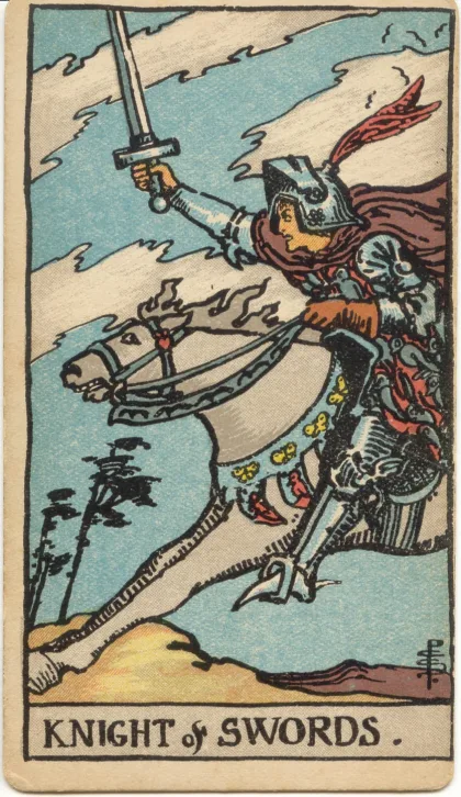 Knight of Swords — The 1909 London Deck